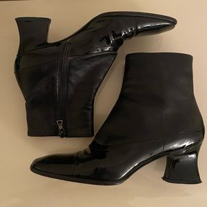 PRADA Black Leather Boots